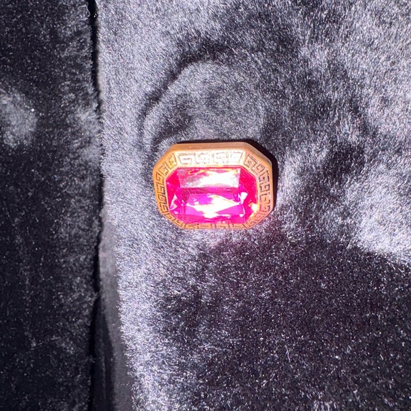 VTG Young Gallery Black Faux Fur Coat Size M - Picture 12 of 14